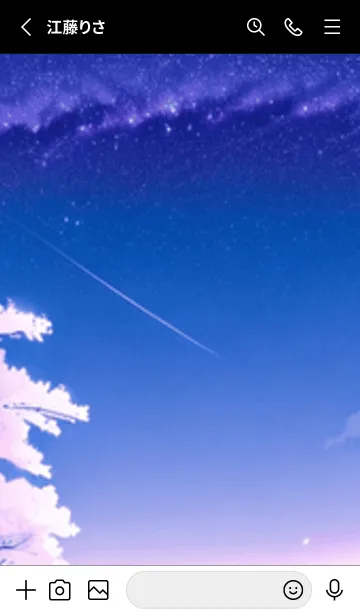 [LINE着せ替え] 冬のサクラ #COHG03。の画像2