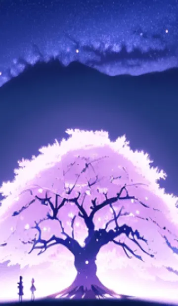 [LINE着せ替え] 冬のサクラ #CNHH025。の画像1