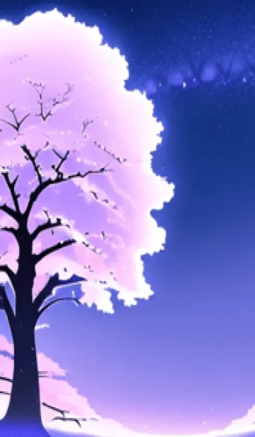 [LINE着せ替え] 冬のサクラ #CNHH024。の画像1