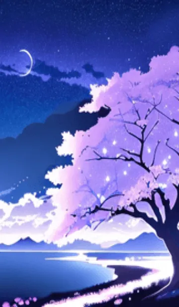 [LINE着せ替え] 冬のサクラ #CNHH021。の画像1