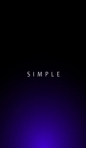 [LINE着せ替え] Simple Light -COOL BLACK- 30の画像1