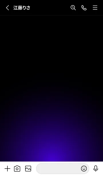 [LINE着せ替え] Simple Light -COOL BLACK- 30の画像2