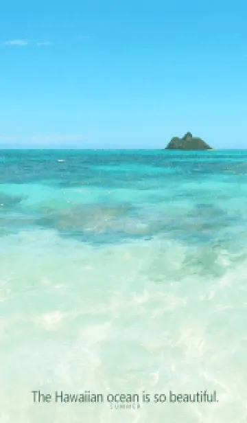 [LINE着せ替え] Hawaiian ocean is so beautiful-shell- 2の画像1