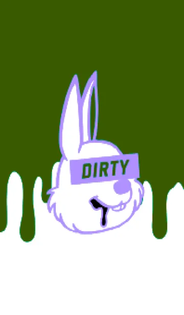 [LINE着せ替え] ダーティ ラビット 289の画像1