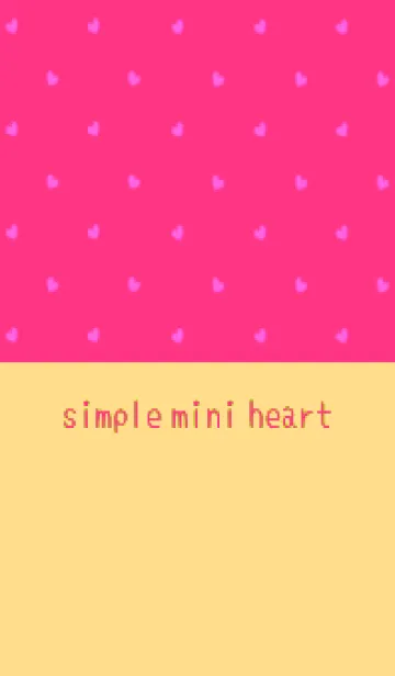 [LINE着せ替え] シンプル ミニ ハート -49の画像1