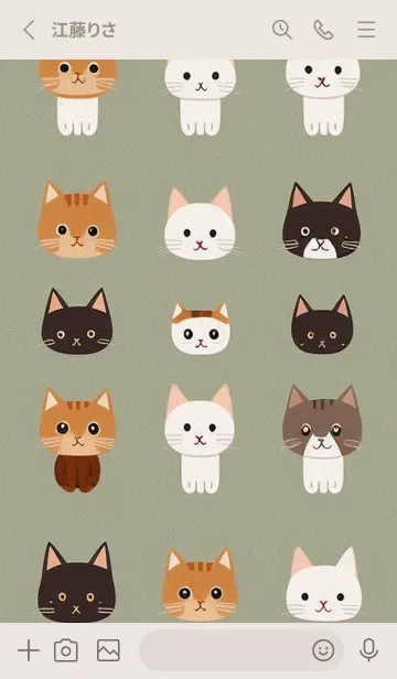 [LINE着せ替え] かわいい日 sj2NTの画像2