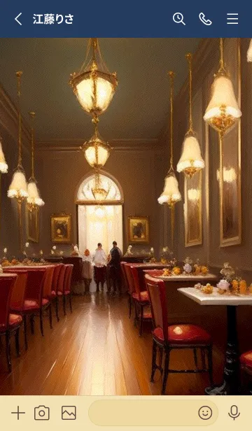 [LINE着せ替え] かわいい日 Yvm7uの画像2