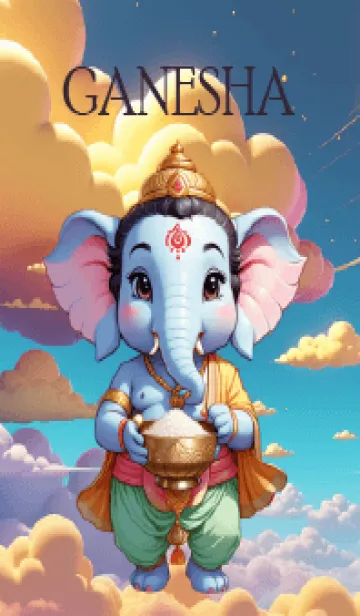 [LINE着せ替え] Love Ganesha for rich Theme (JP)の画像1