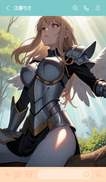 [LINE着せ替え] かわいい日 p5x6rの画像2