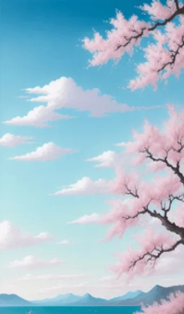 [LINE着せ替え] 浮世繪 山海櫻花 smxDの画像1