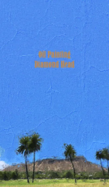 [LINE着せ替え] Oil Painting Diamond Head 4の画像1