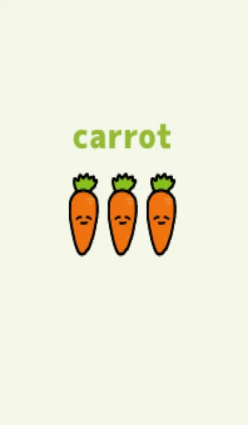 [LINE着せ替え] carrot_ yellowgreenの画像1