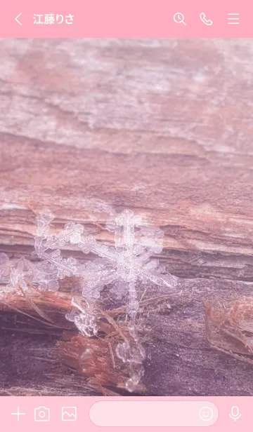 [LINE着せ替え] Real Snow Crystal #9-10の画像2