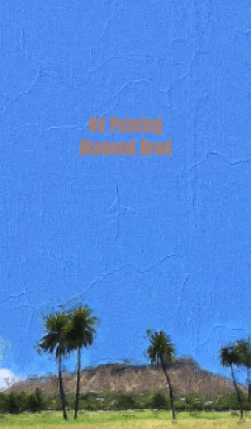 [LINE着せ替え] Oil Painting Diamond Head 6の画像1