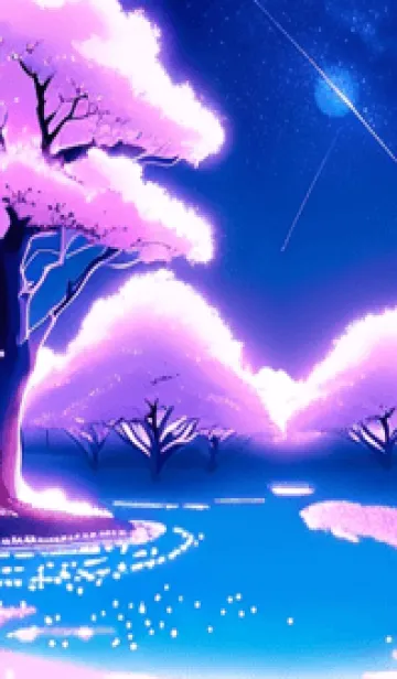 [LINE着せ替え] 冬のサクラ #COHG025。の画像1