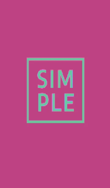 [LINE着せ替え] 2 カラー シンプル 82の画像1