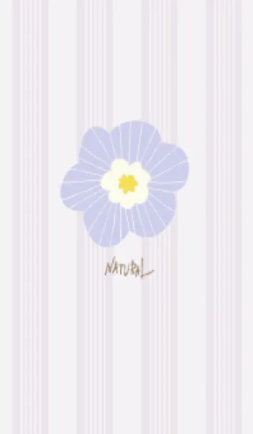 北欧風 花 ナチュラル25のLINE着せ替え