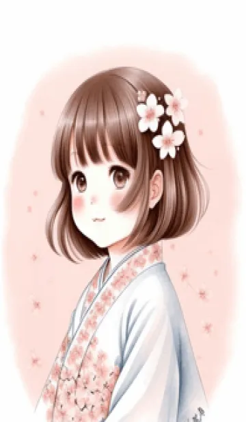 [LINE着せ替え] ピンクの春 pEjvの画像1