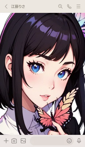 [LINE着せ替え] ピンクの春 Sxmfの画像2