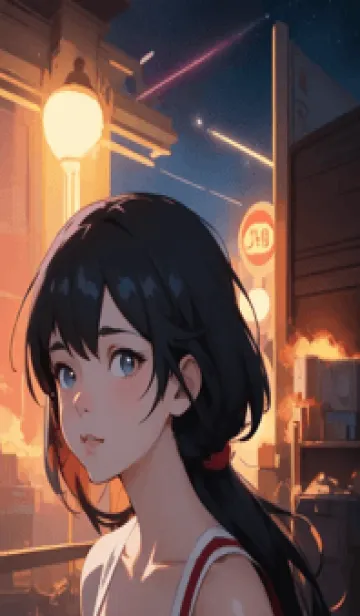 [LINE着せ替え] 可愛い猫の娘 29Joの画像1