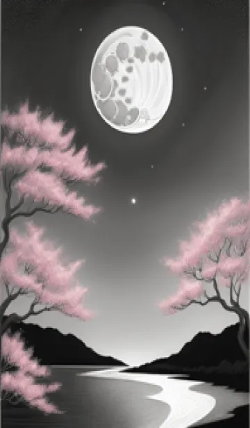 [LINE着せ替え] 浮世絵 山海桜 QnZ1の画像1