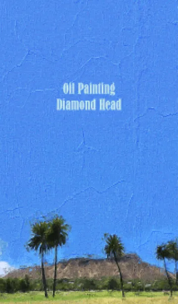 [LINE着せ替え] Oil Painting Diamond Head 7の画像1