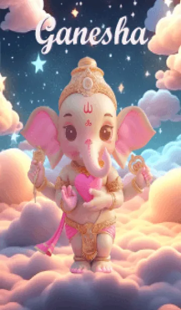 [LINE着せ替え] Ganesha bestows blessings, success(JP)の画像1
