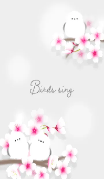 [LINE着せ替え] Gray さえずり01_1の画像1