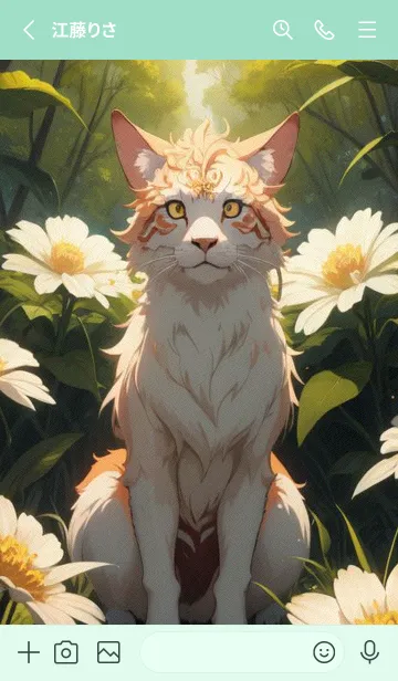 [LINE着せ替え] 運気を引き寄せる 猫猫の画像2