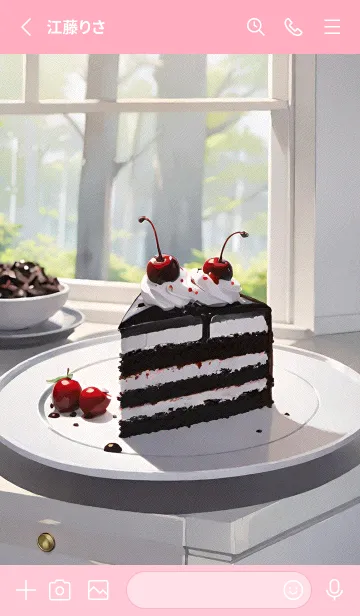 [LINE着せ替え] チョコレートケーキ 2nd 7の画像2