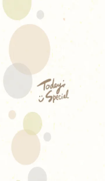 [LINE着せ替え] 3色の丸16の画像1