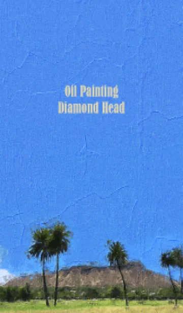 [LINE着せ替え] Oil Painting Diamond Head 8の画像1