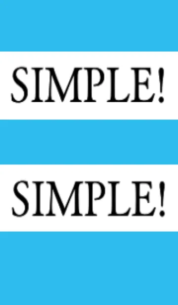 [LINE着せ替え] シンプルな着せかえ/ブルー/グリーンの画像1