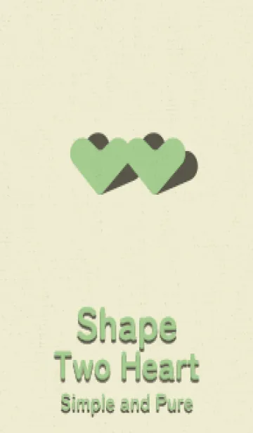 [LINE着せ替え] 2ハートのきせかえ ミルクの画像1