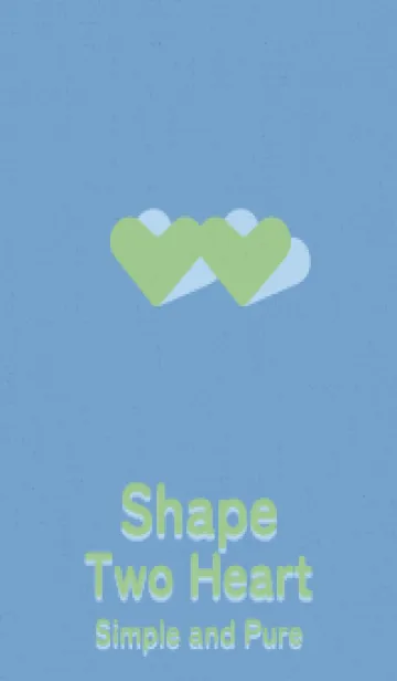 [LINE着せ替え] 2ハートのきせかえ 清々しさの画像1