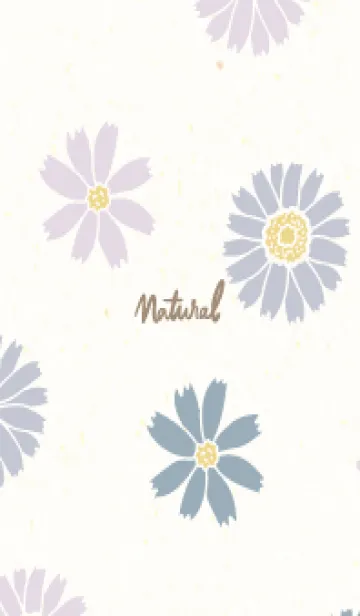 [LINE着せ替え] 花3種 ふわり7の画像1