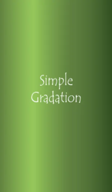 [LINE着せ替え] Simple Gradation -GlossyGreen 19-の画像1