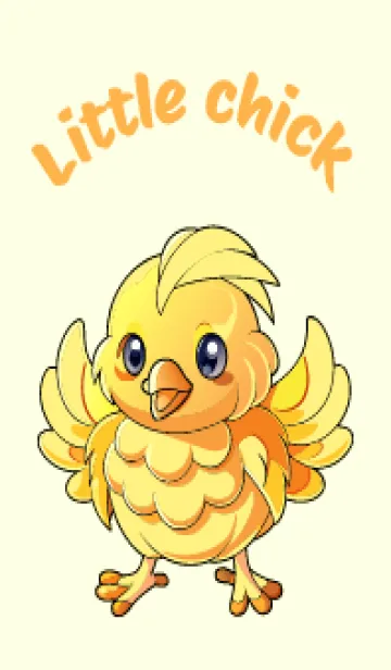 [LINE着せ替え] Little Chick(Ivory)の画像1