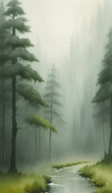 [LINE着せ替え] 神秘な森 vFdRの画像1