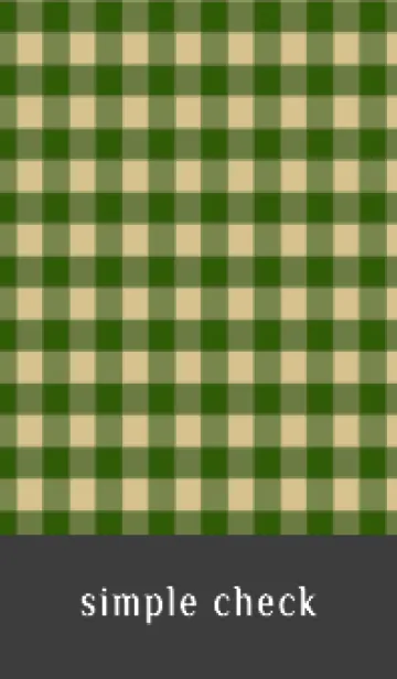 [LINE着せ替え] シンプル チェック 90の画像1