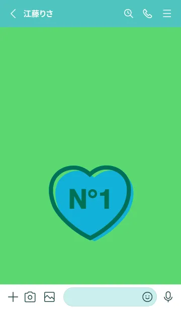 [LINE着せ替え] NO.1 ハート 16の画像2