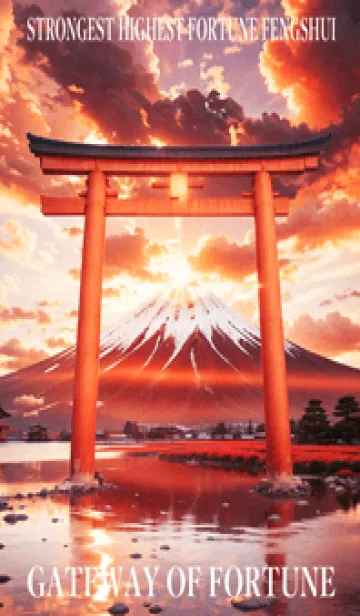 [LINE着せ替え] 最強最高金運風水 幸運の鳥居 29の画像1