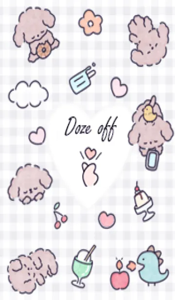 [LINE着せ替え] violet うたた寝05_1の画像1