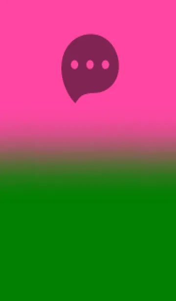 [LINE着せ替え] Green& Pink V7 (JP)の画像1