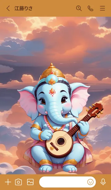 [LINE着せ替え] Ganesha for liberal arts  Theme (JP)の画像2