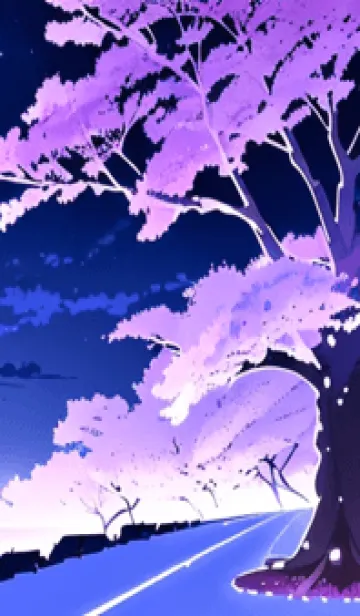 [LINE着せ替え] 冬のサクラ #CQHH220。の画像1