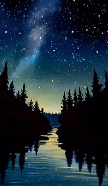 [LINE着せ替え] 穏やかな夜景の着せかえ/810の画像1