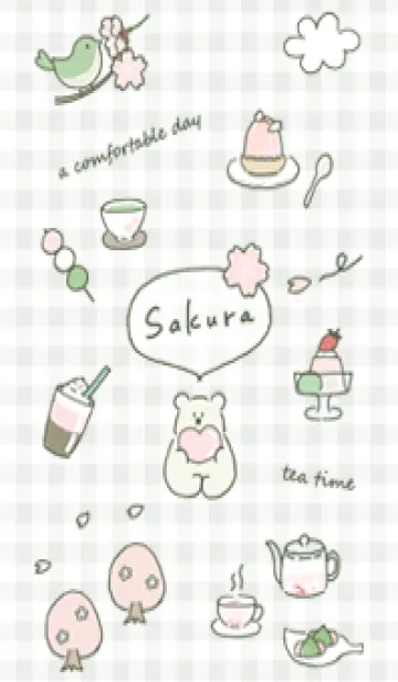 [LINE着せ替え] green 春が来る06_1の画像1