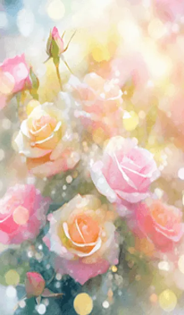 [LINE着せ替え] 薔薇(バラ)の花の着せかえ(R2736)の画像1