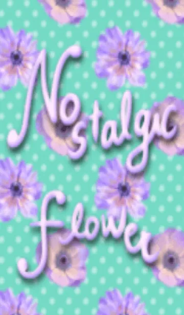 [LINE着せ替え] 実写の花柄♥ノスタルジック フラワーの画像1